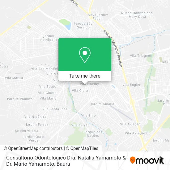 Consultorio Odontologico Dra. Natalia Yamamoto & Dr. Mario Yamamoto map