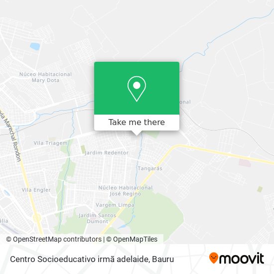 Centro Socioeducativo irmã adelaide map