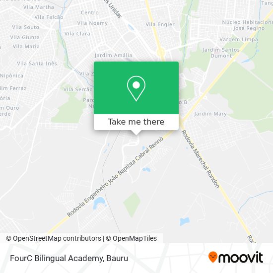 FourC Bilingual Academy map