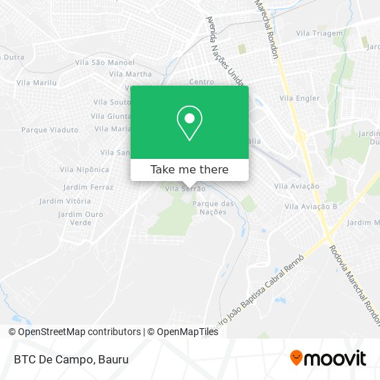 BTC De Campo map