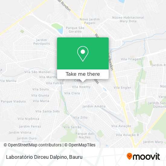Laboratório Dirceu Dalpino map