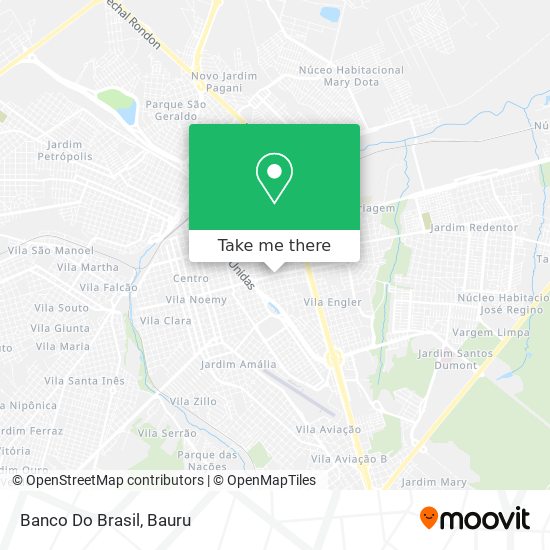 Banco Do Brasil map