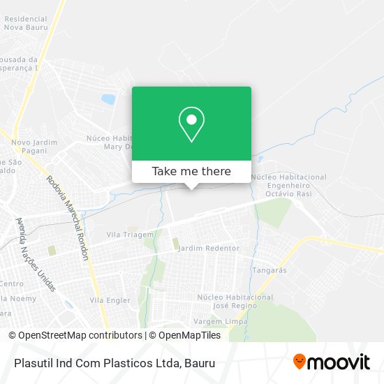 Mapa Plasutil Ind Com Plasticos Ltda