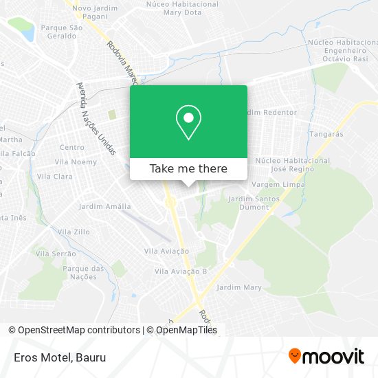 Eros Motel map