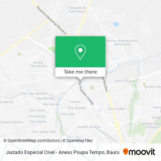 Juizado Especial Cível - Anexo Poupa Tempo map
