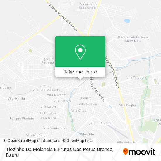 Tiozinho Da Melancia E Frutas Das Perua Branca map
