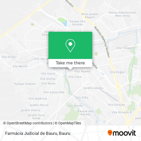 Farmácia Judicial de Bauru map