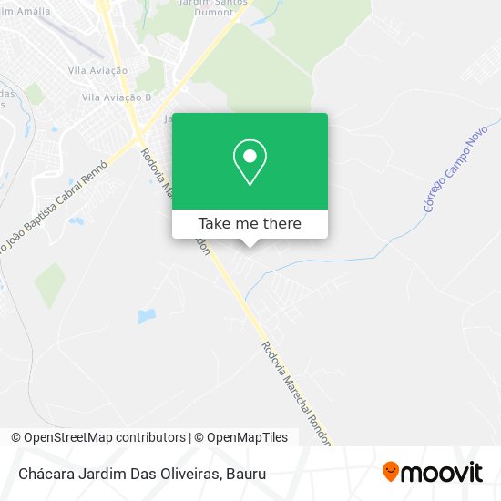 Chácara Jardim Das Oliveiras map