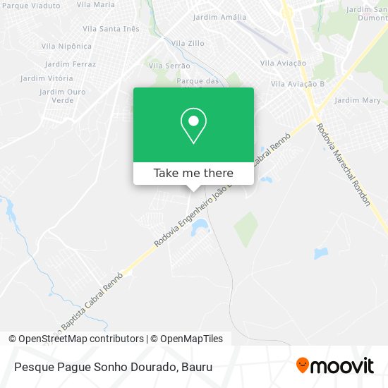 Pesque Pague Sonho Dourado map