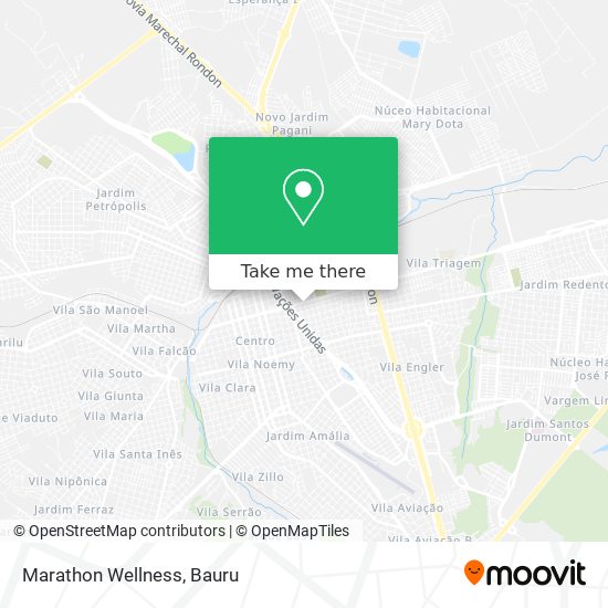 Marathon Wellness map