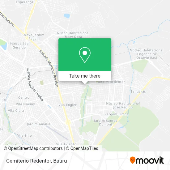 Cemiterio Redentor map