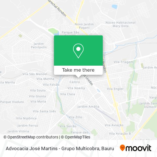 Mapa Advocacia José Martins - Grupo Multicobra