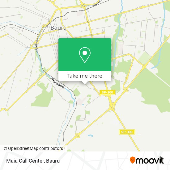 Mapa Maia Call Center