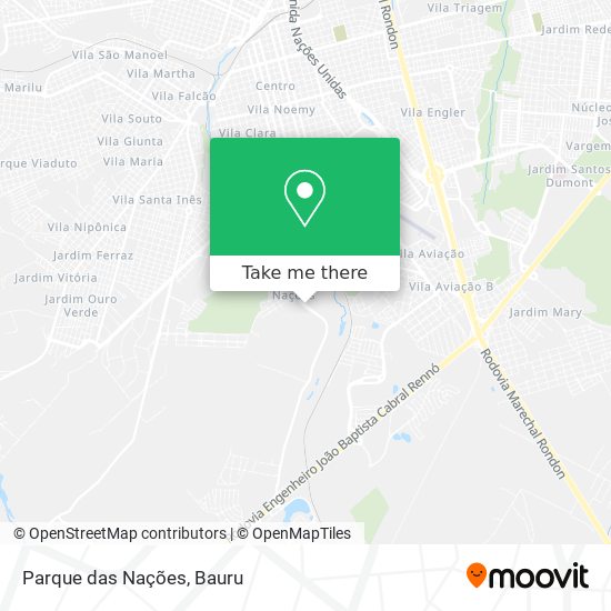 Mapa Parque das Nações