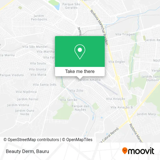 Beauty Derm map
