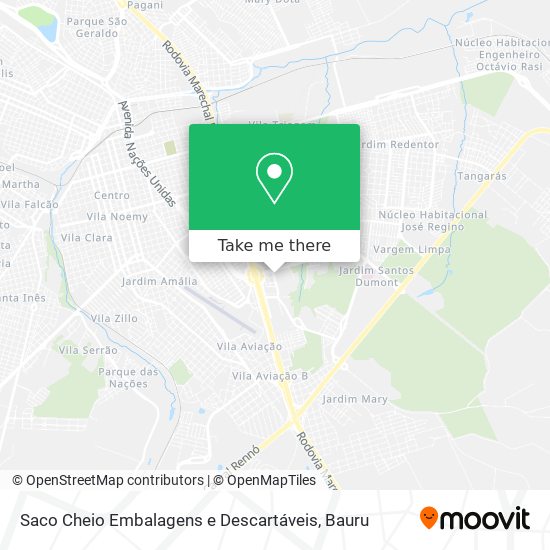 Saco Cheio Embalagens e Descartáveis map