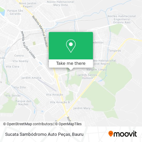 Mapa Sucata Sambódromo Auto Peças