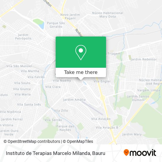 Instítuto de Terapias Marcelo Milanda map