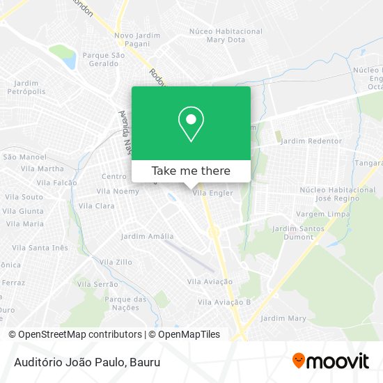 Auditório João Paulo map