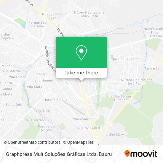 Graphpress Mult Soluções Gráficas Ltda map
