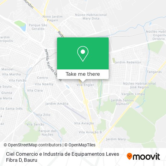 Ciel Comercio e Industria de Equipamentos Leves Fibra D map