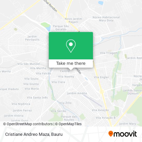 Cristiane Andreo Maza map