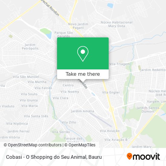 Cobasi - O Shopping do Seu Animal map
