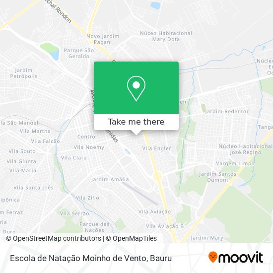 Escola de Natação Moinho de Vento map