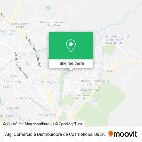 Algi Comercio e Distribuidora de Cosmeticos map