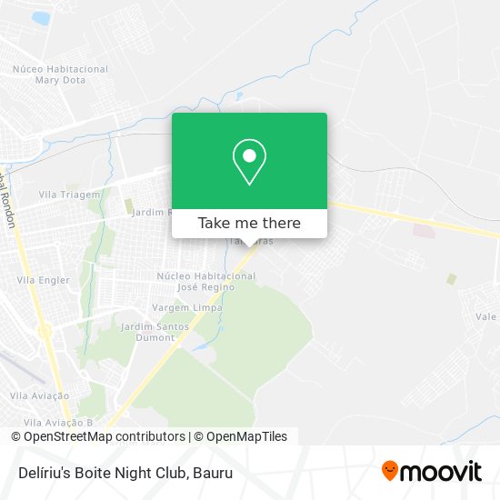 Delíriu's Boite Night Club map