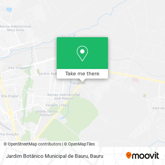 Jardim Botânico Municipal de Bauru map