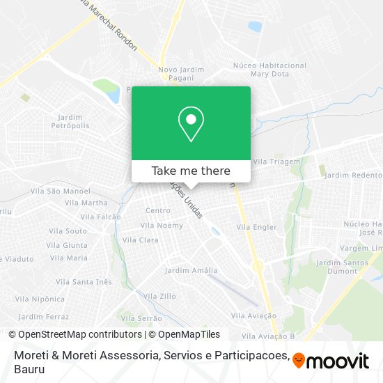 Moreti & Moreti Assessoria, Servios e Participacoes map
