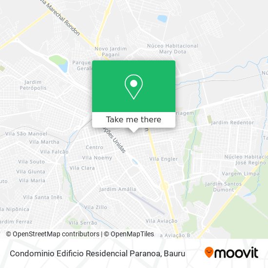 Condominio Edificio Residencial Paranoa map