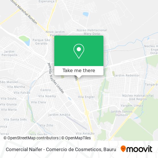 Mapa Comercial Naifer - Comercio de Cosmeticos