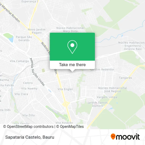 Sapataria Castelo map