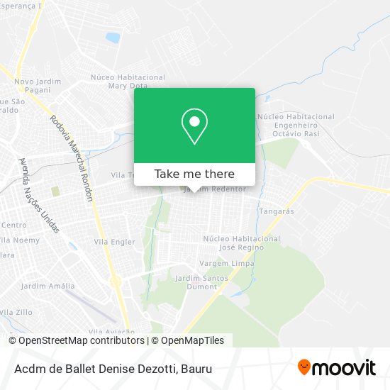 Acdm de Ballet Denise Dezotti map