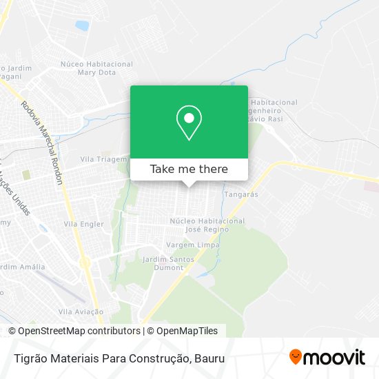 Tigrão Materiais Para Construção map