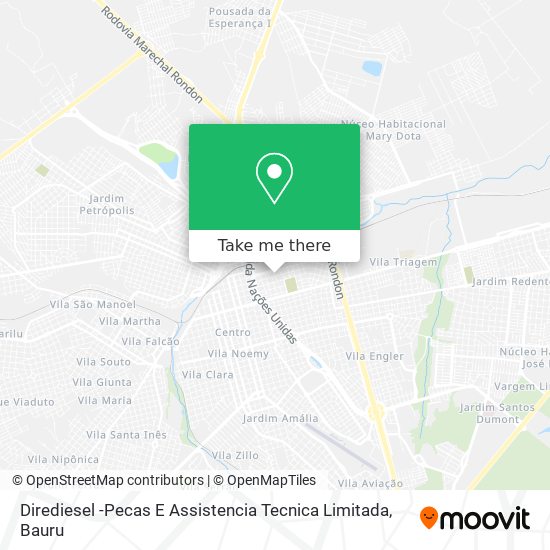 Dirediesel -Pecas E Assistencia Tecnica Limitada map