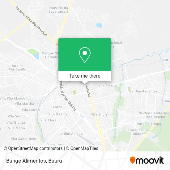 Bunge Alimentos map