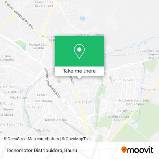 Tecnomotor Distribuidora map