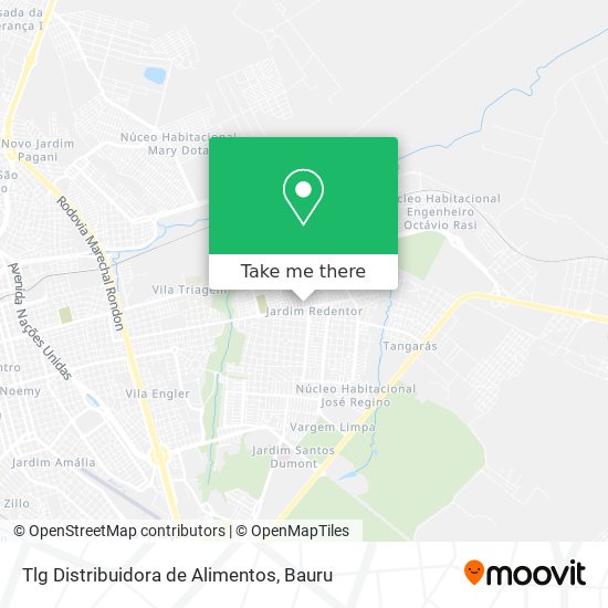 Tlg Distribuidora de Alimentos map
