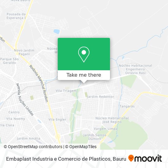 Embaplast Industria e Comercio de Plasticos map