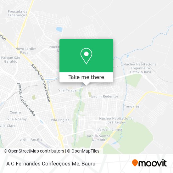A C Fernandes Confecções Me map