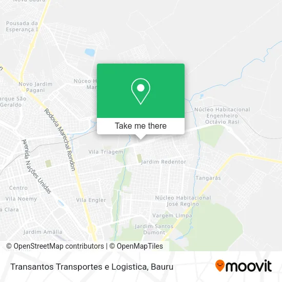 Transantos Transportes e Logistica map