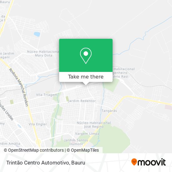 Trintão Centro Automotivo map
