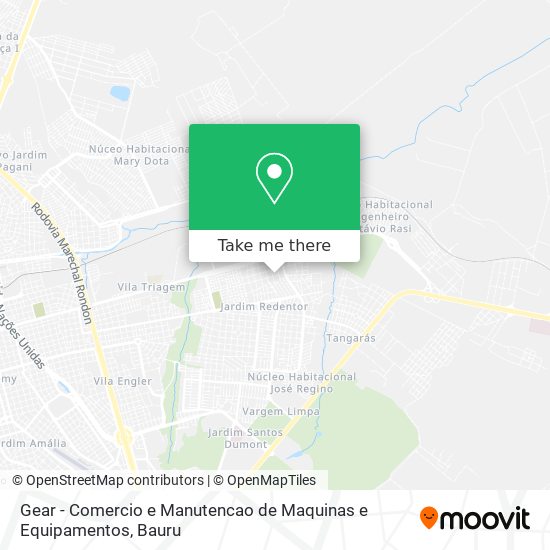 Gear - Comercio e Manutencao de Maquinas e Equipamentos map