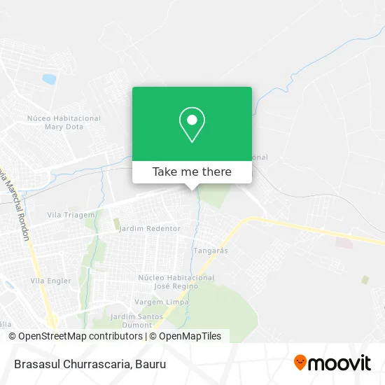 Brasasul Churrascaria map