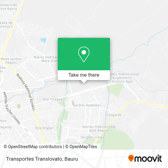 Transportes Translovato map