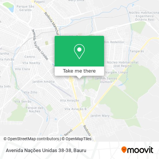 Avenida Nações Unidas 38-38 map