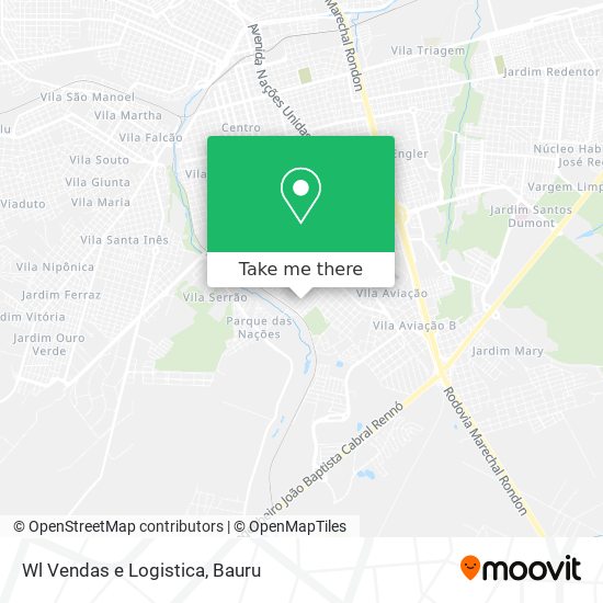 Wl Vendas e Logistica map